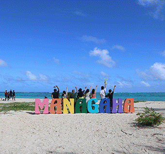 마나가하섬+패러세일링+호핑투어
